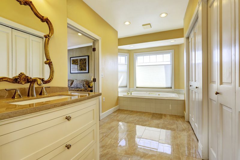 Elegant Bathroom Flooring